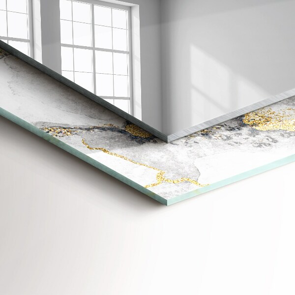 Specchio decoro Marmo venato astratto