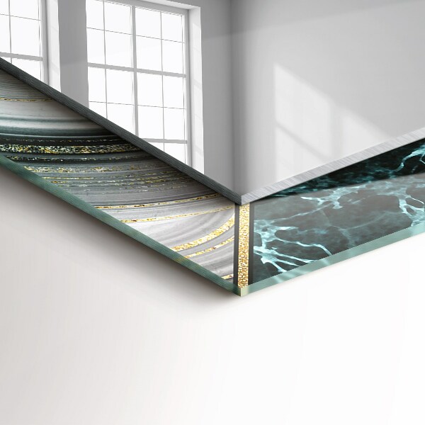 Specchio decoro Motivi geometrici astratti