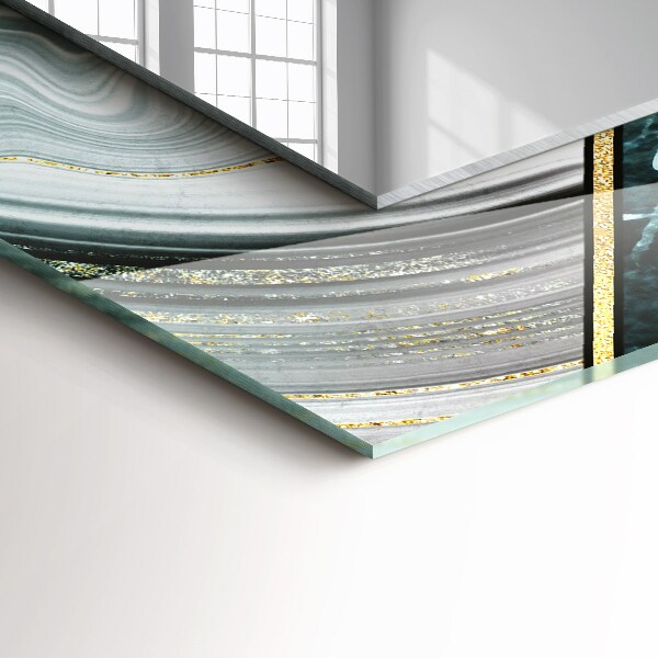 Specchio decoro Motivi geometrici astratti