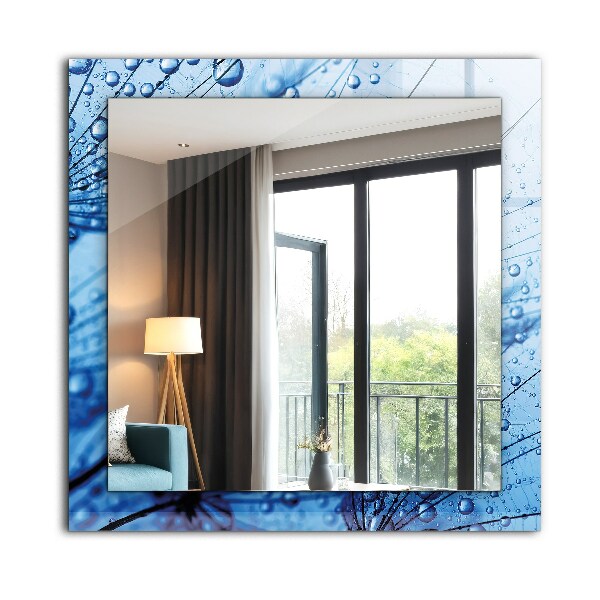 Specchio stampato Gocce su soffianti