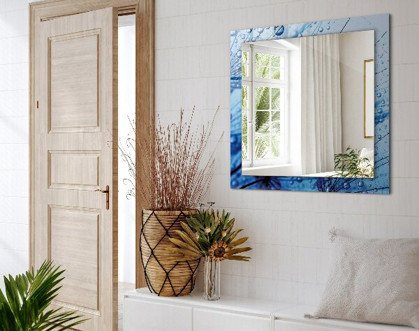 Specchio stampato Gocce su soffianti