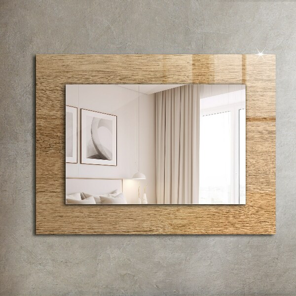 Specchio stampato Legno con texture