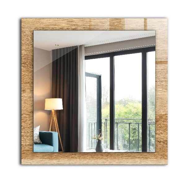 Specchio stampato Legno con texture