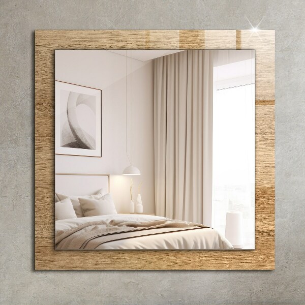 Specchio stampato Legno con texture