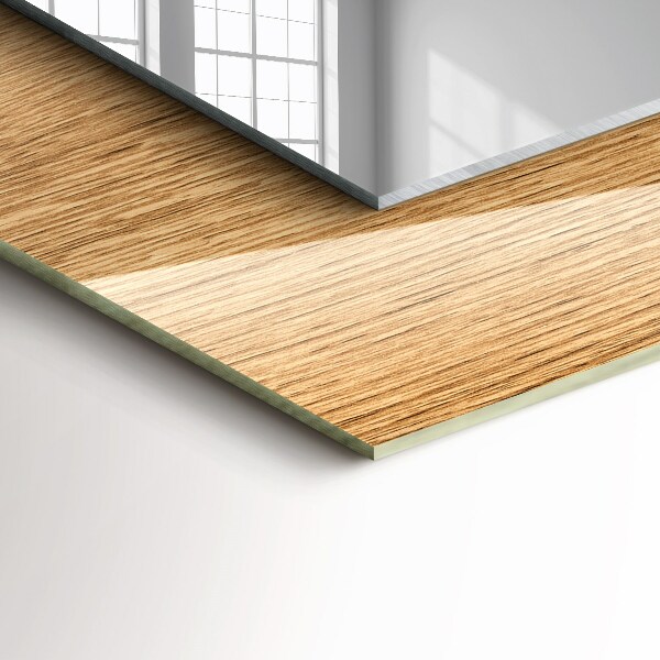 Specchio stampato Legno con texture