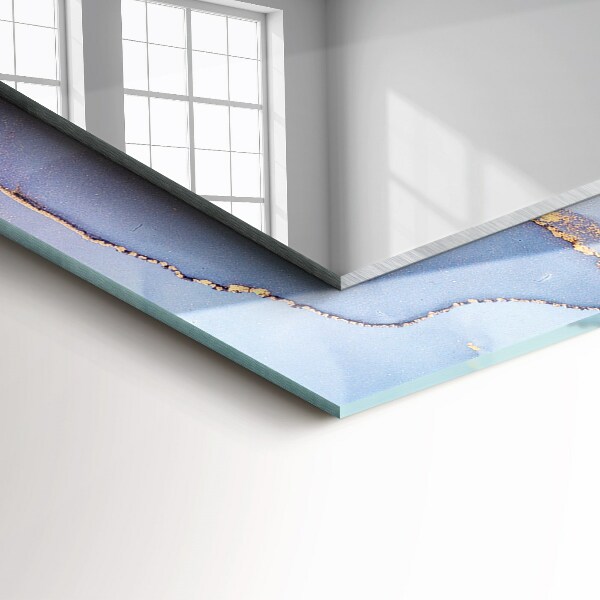 Specchio con cornice stampata Acquerello astratto