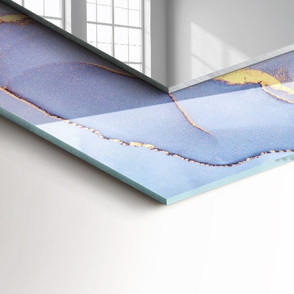 Specchio con cornice stampata Acquerello astratto