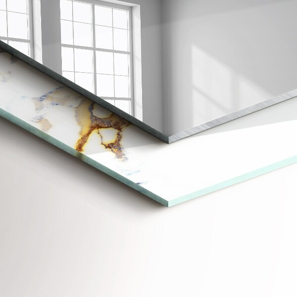 Specchio stampato Marmo con venature