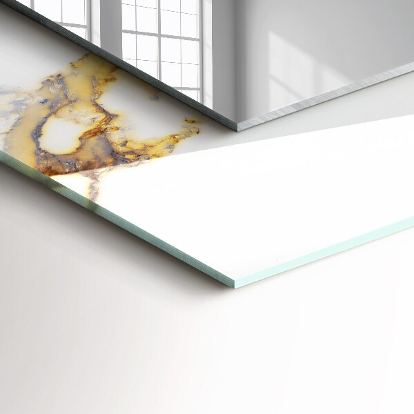 Specchio stampato Marmo con venature