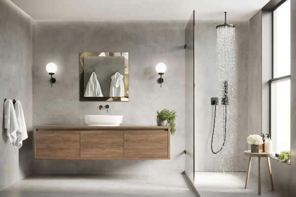 Specchio stampato Forme geometriche