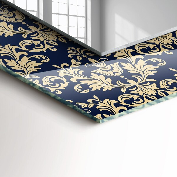 Specchio stampato Carta da parati vittoriana