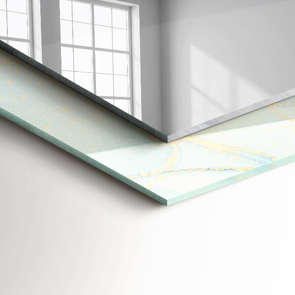 Specchio con cornice stampata Acquerello astratto