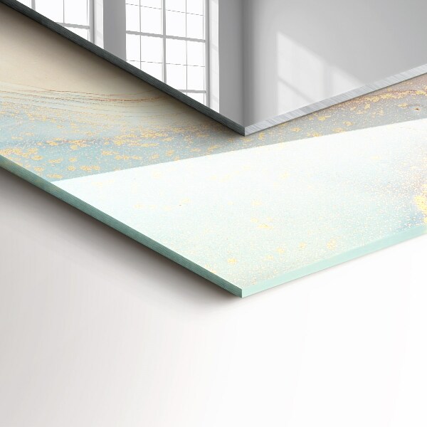 Specchio con cornice stampata Acquerello astratto