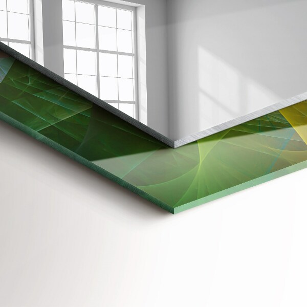 Specchio decoro Spirale astratta colorata