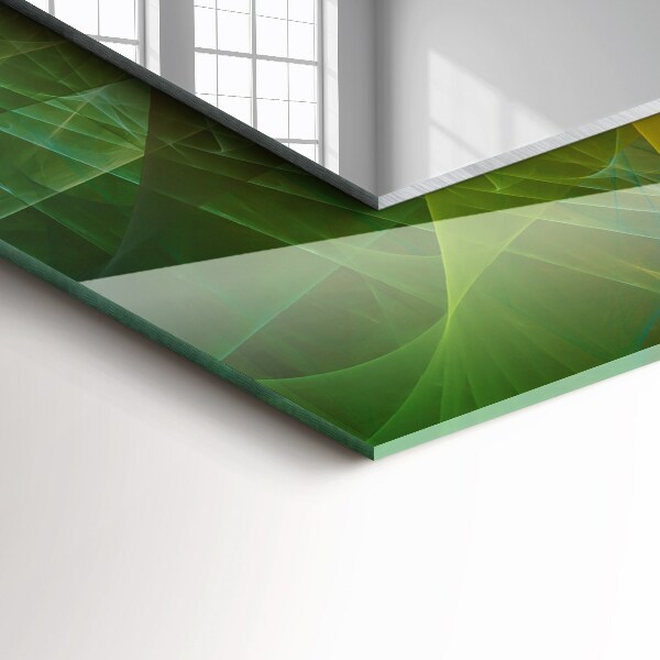 Specchio decoro Spirale astratta colorata