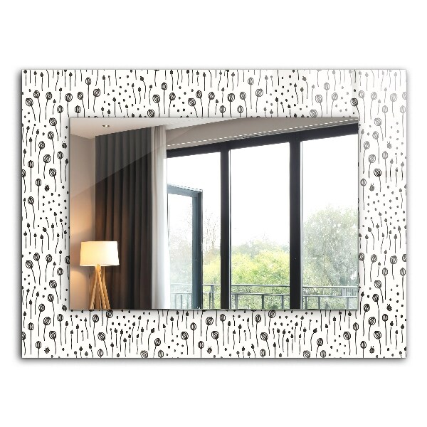 Specchio decoro Natura minimalista