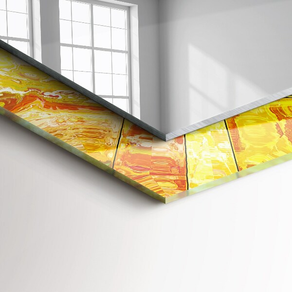 Specchio stampato Mosaico astratto colorato