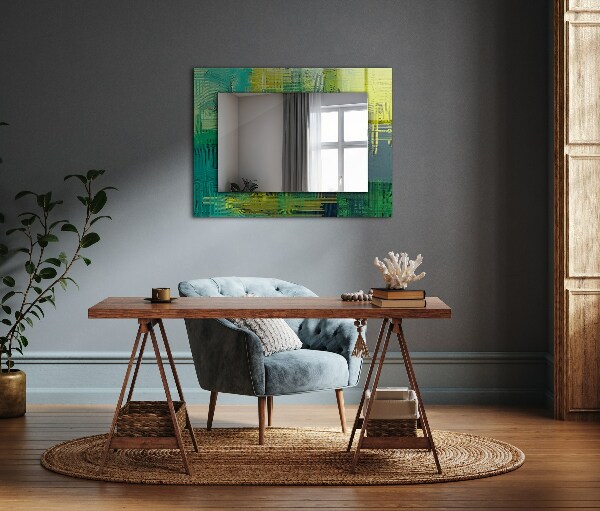 Specchio decoro Composizione astratta di colori