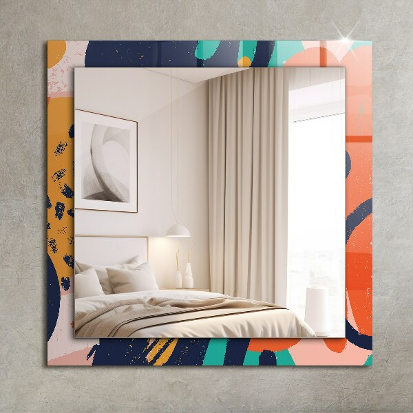 Specchio stampato Grafica astratta a colori
