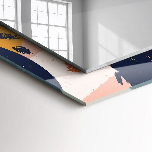 Specchio stampato Grafica astratta a colori