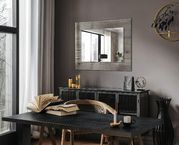 Specchio decoro Struttura di una tavola di legno