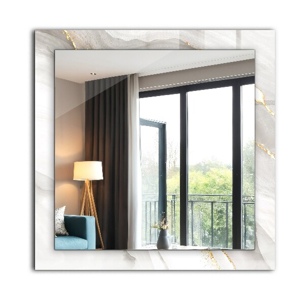 Specchio decoro Marmo grigio