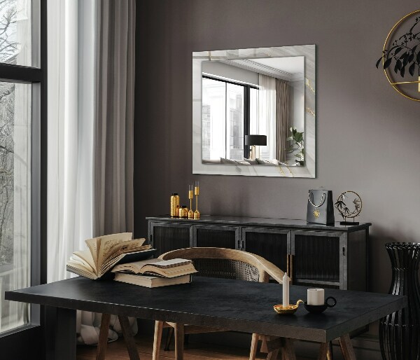 Specchio decoro Marmo grigio