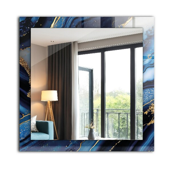 Specchio decoro Arte astratta in marmo