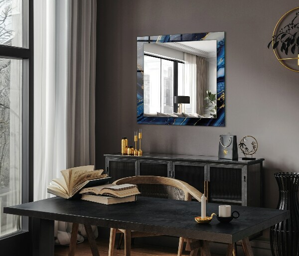 Specchio decoro Arte astratta in marmo