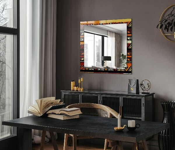 Specchio decoro Motivo etnico colorato