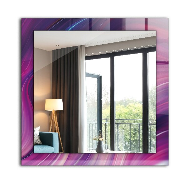 Specchio decoro Onde astratte colorate