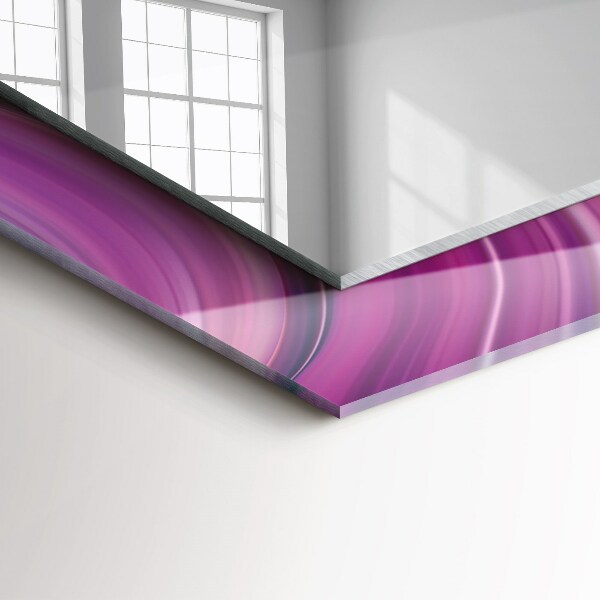 Specchio decoro Onde astratte colorate