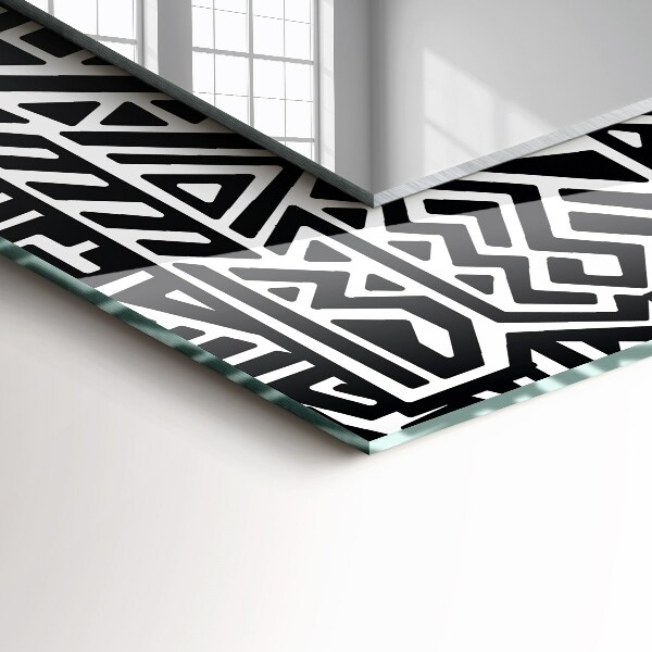 Specchio stampato Motivo geometrico