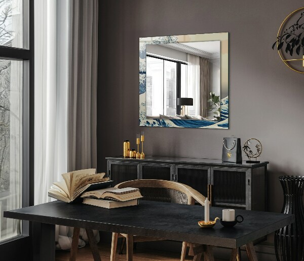 Specchio decoro Grande onda a Kanagawa