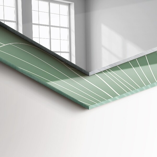 Specchio decoro Foglie di ginkgo