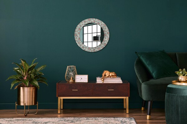 Specchio tondo decoro Modello Boho