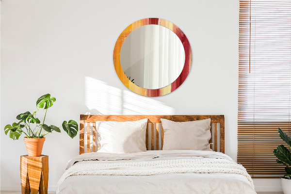 Specchio tondo stampato Immagine astratta