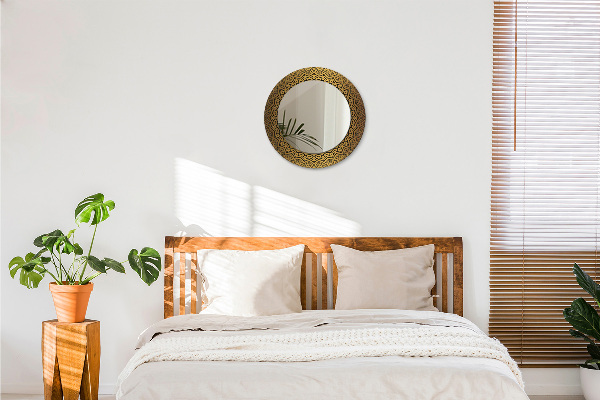 Specchio tondo decoro Ornamento greco