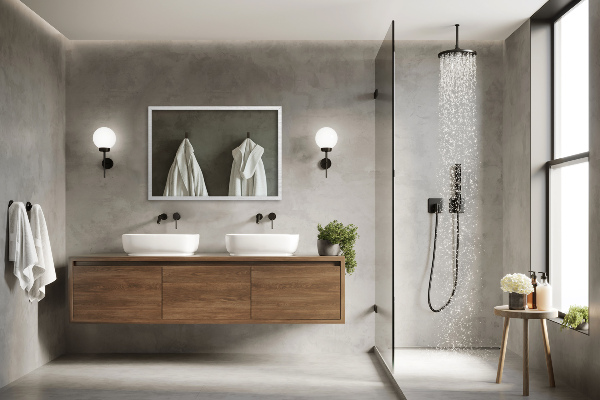 Specchio rettangolare decorativo bianco 70x50 cm