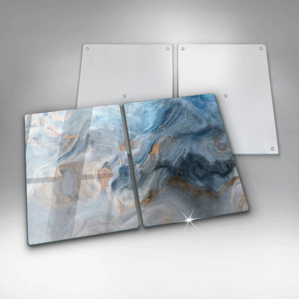 Copertura piano cottura Trama di marmo