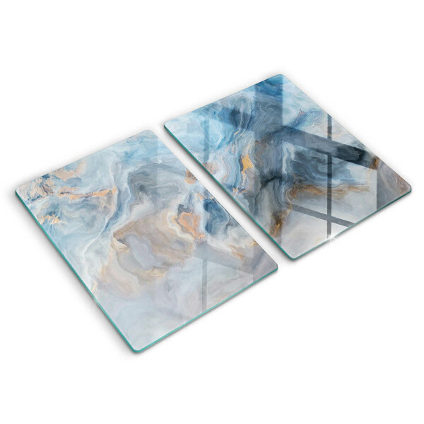 Copertura piano cottura Trama di marmo