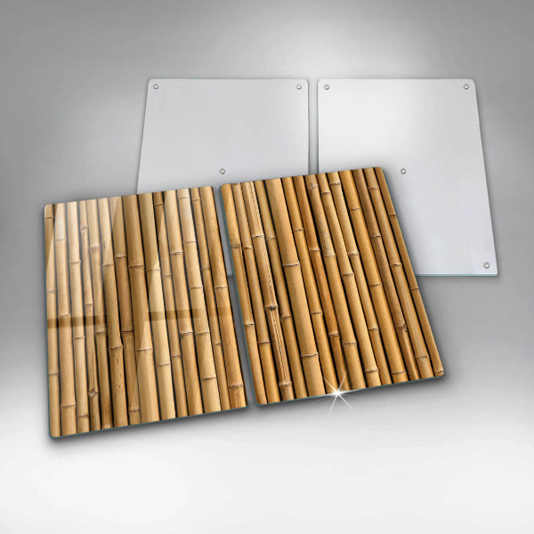 Copertura piano cottura Bambù boho naturale