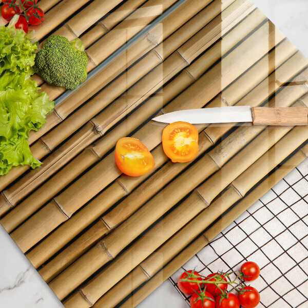 Copertura piano cottura Bambù boho naturale
