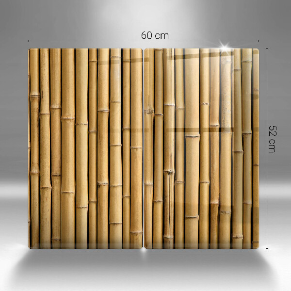 Copertura piano cottura Bambù boho naturale