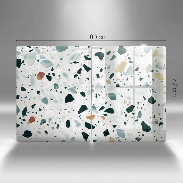 Copri piano cottura in vetro Gres chiaro