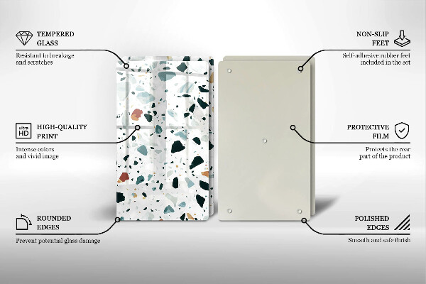 Copri piano cottura in vetro Gres chiaro