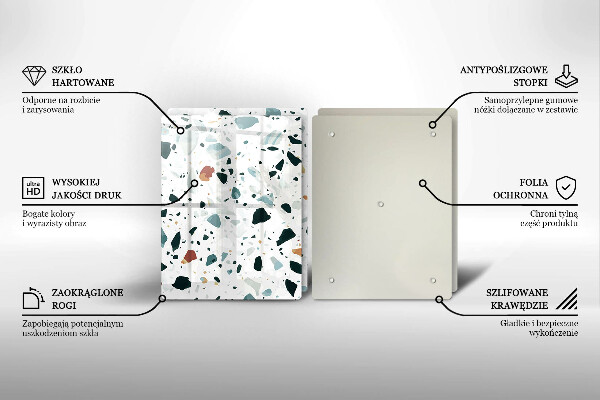 Copri piano cottura in vetro Gres chiaro