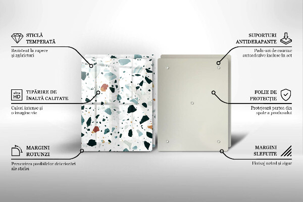 Copri piano cottura in vetro Gres chiaro