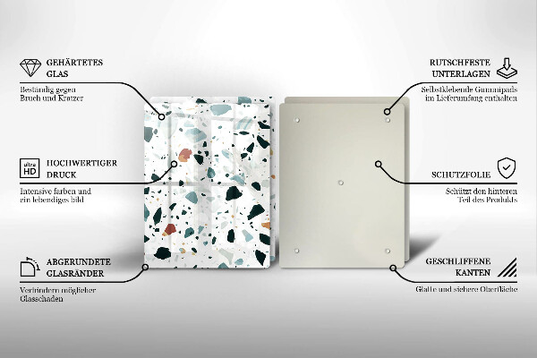 Copri piano cottura in vetro Gres chiaro