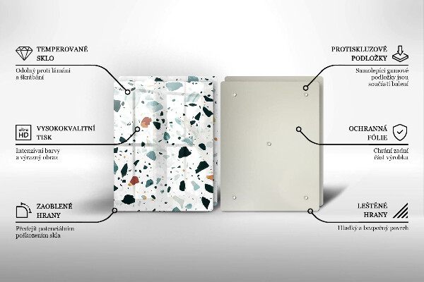 Copri piano cottura in vetro Gres chiaro